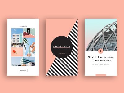 Animated Instagram Stories templates