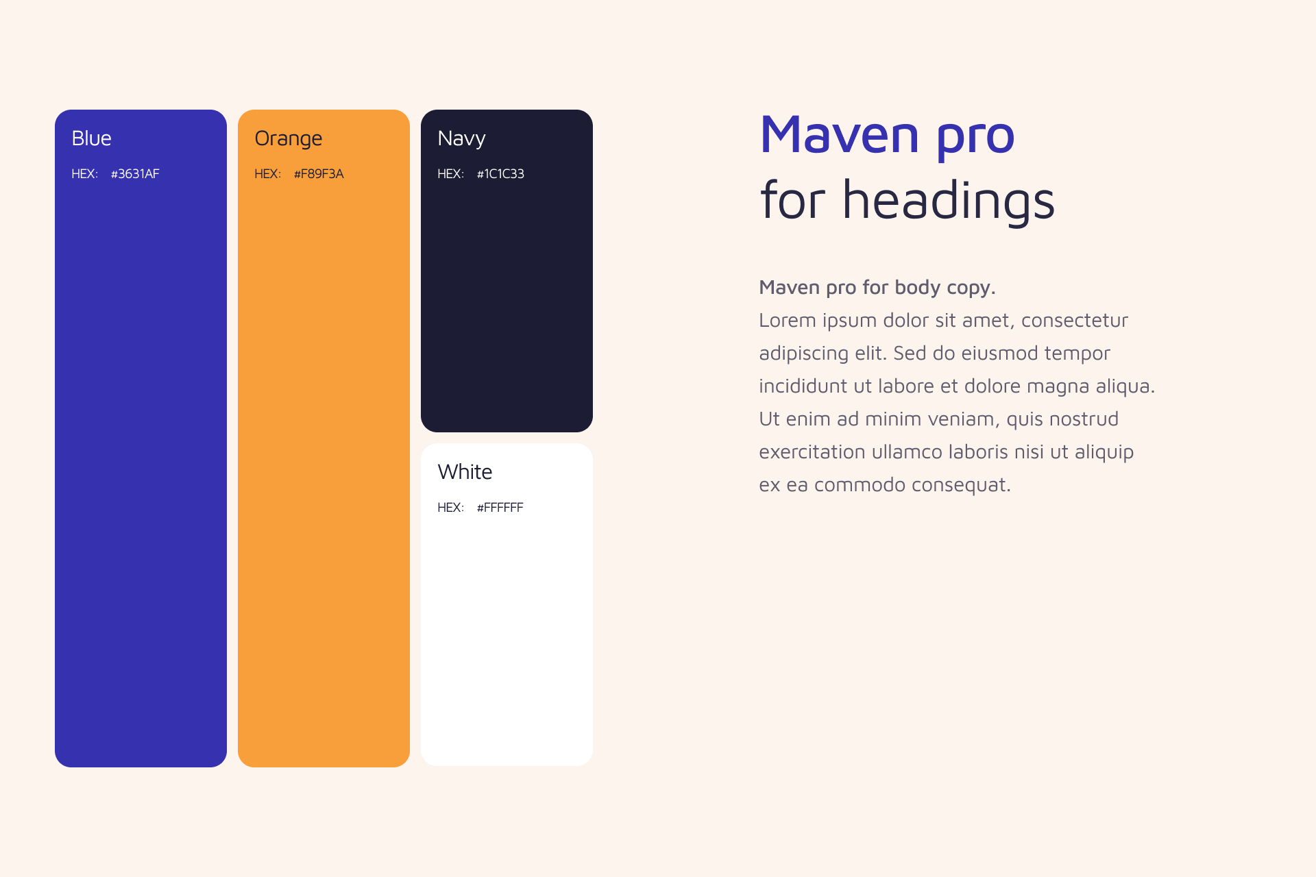 Quai_ Visual design