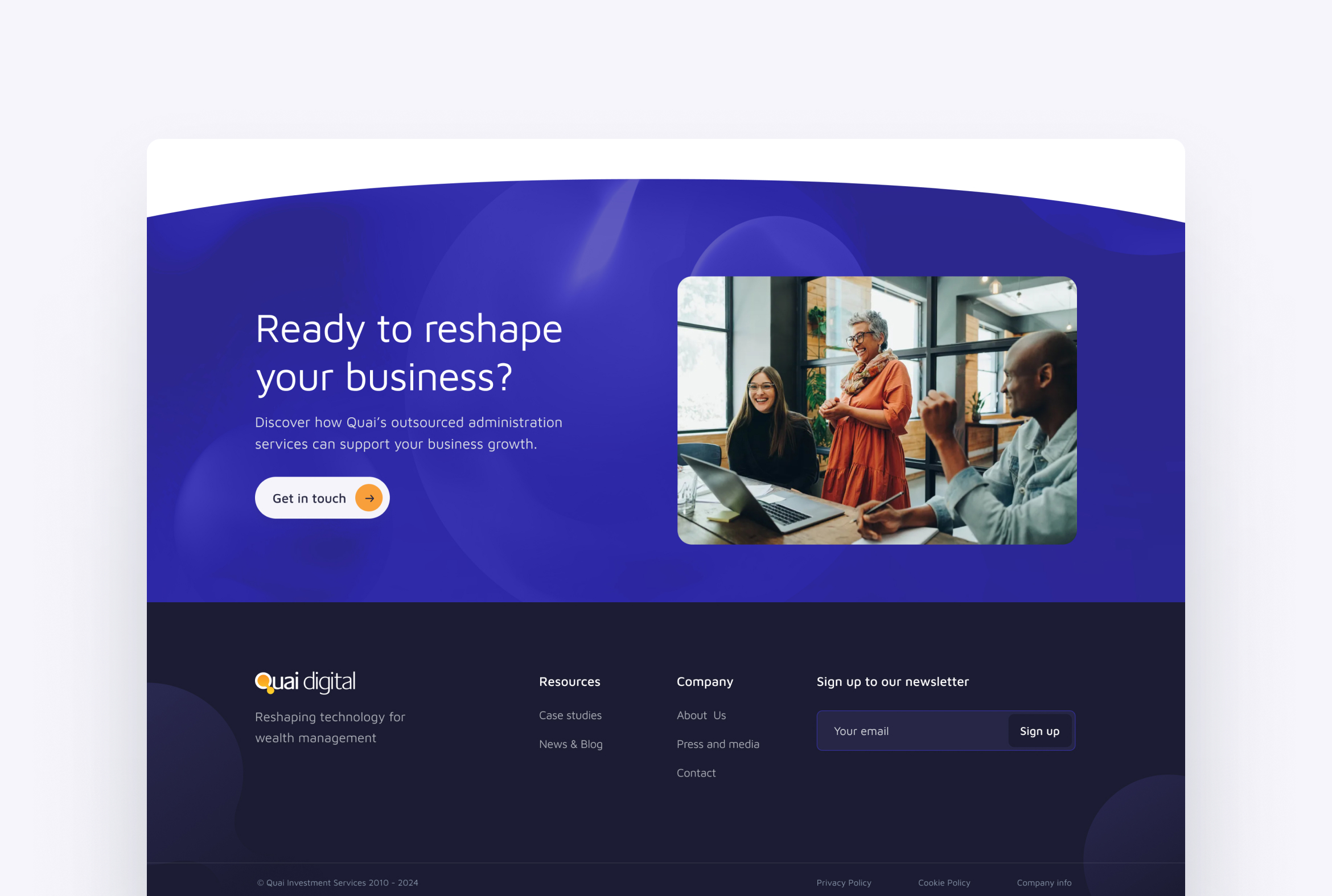Quai-website-design-cta’s